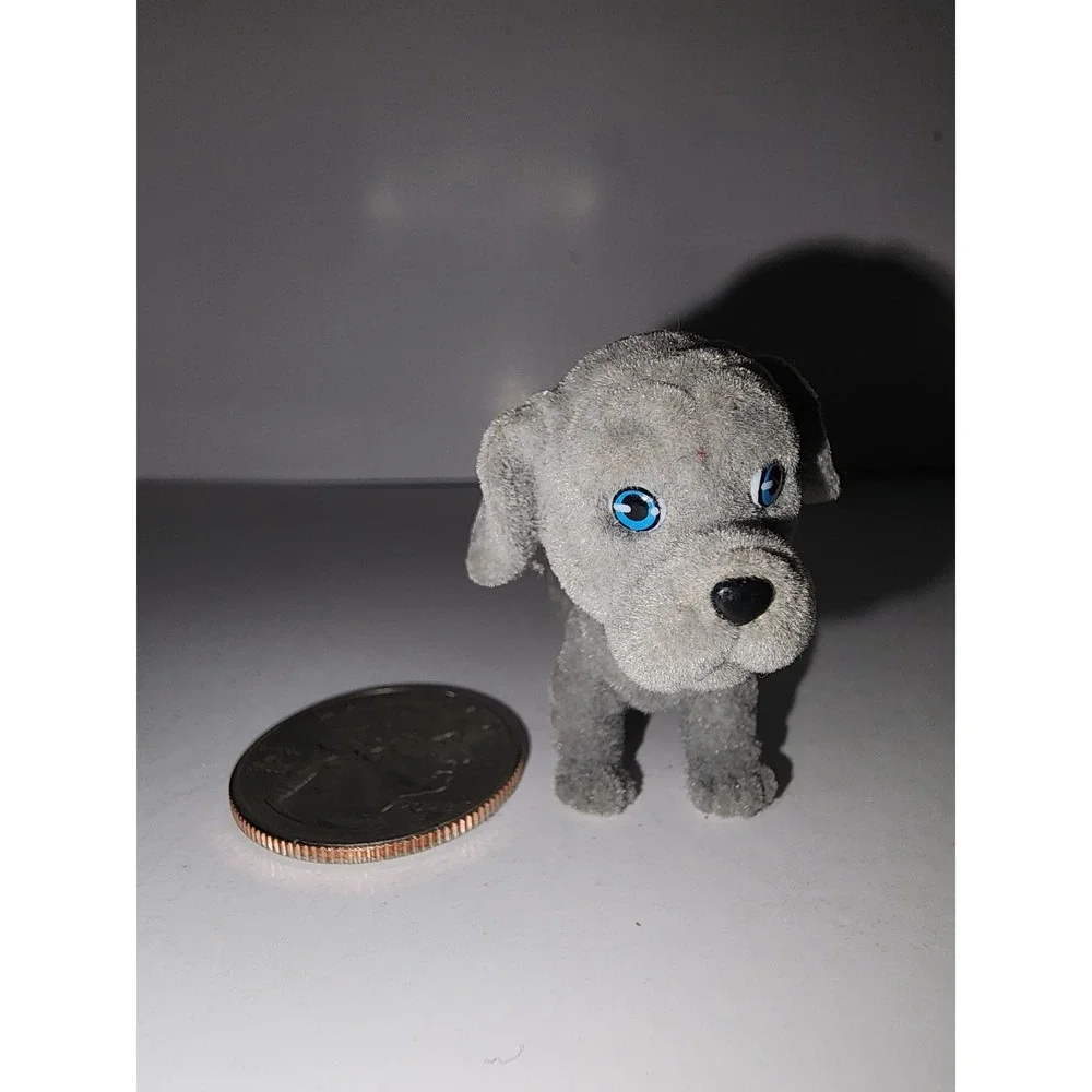 Puppy in my‎ Pocket Prunella Neapolitan Mastiff Flocked Dog Figure